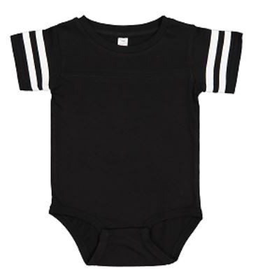 LAT® Rabbit Skins Infant Fine Jersey Football Bodysuit