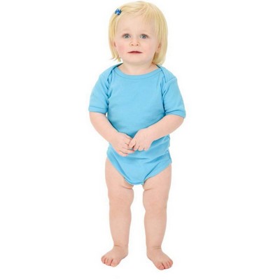 MONAG Premium 100% Cotton Infant Interlock Short Sleeve Bodysuit
