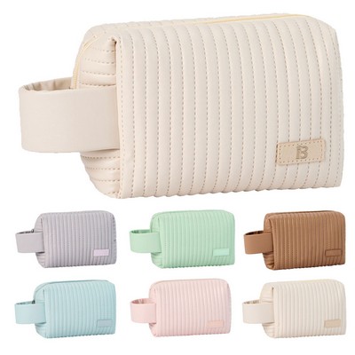 PU Leather Waterproof Cosmetic Bag