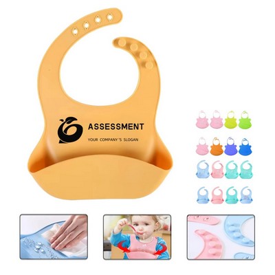 Soft Silicone Baby Bib