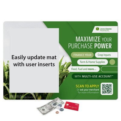 Frame-It Flex® Peel&Place® Ultra Thin Window Counter Mat-13"x19"x.015"