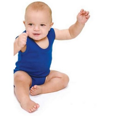 MONAG Premium 100% Cotton Infant Sleeveless Interlock Bodysuit